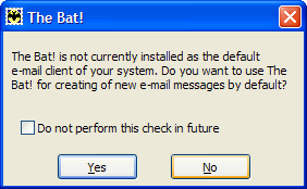 eMail-Client "The Bat!" 6